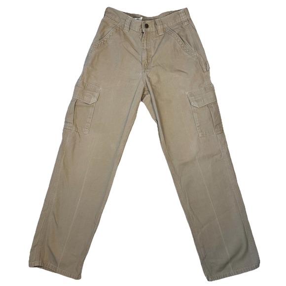 Carhartt Other - Vintage Carhartt B240 GKH Cargo Pants Khaki Utility Workwear Canvas Mens 30x32